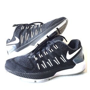 Nike AIR ZOOM ODYSSEY Black/Gray Flymesh Size 8.5