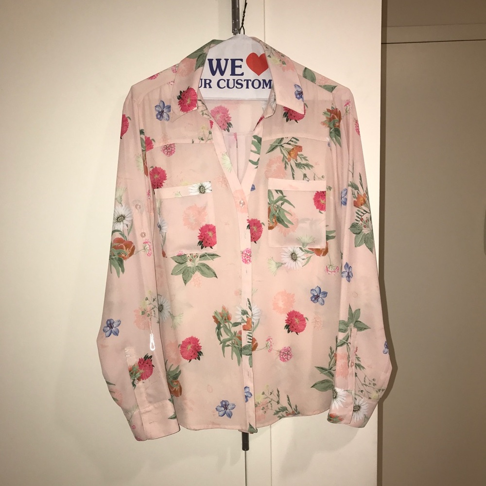 Express Floral blouse
