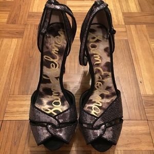 Sam Edelman paisley heels