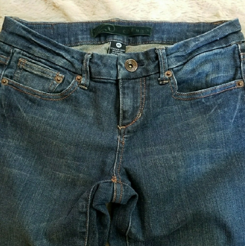 Refuge flare leg trouser jeans sz 3S