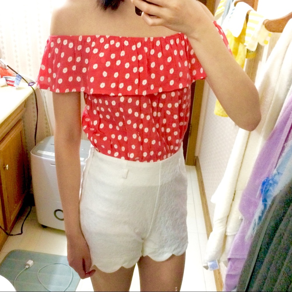 Floral Off Shoulder Top