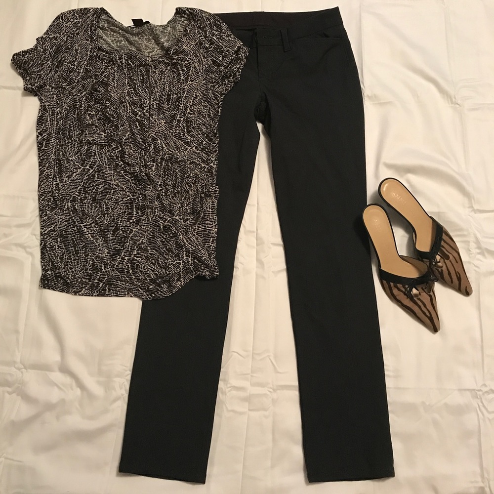 Stretch Skinny Heather Gray Pants