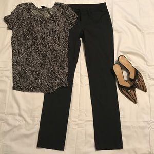 Stretch Skinny Heather Gray Pants