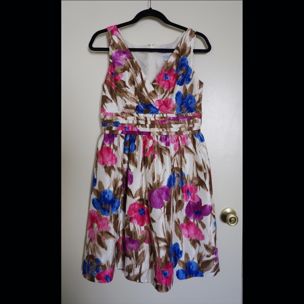 Jessica H Sleeveless Fit & Flare Dress