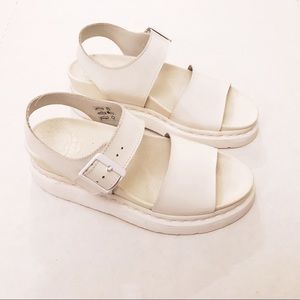Dr. Martens White Romi Sandal
