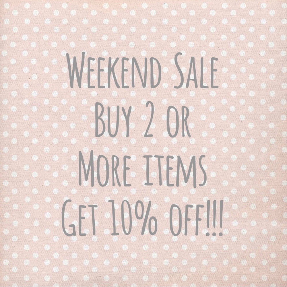 Weekend Sale💕