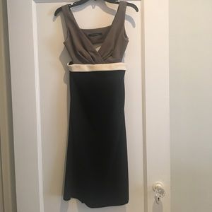 Open back Black Halo Cocktail Dress