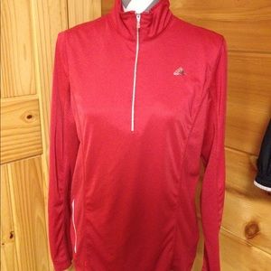 [Adidas] pullover red large women’s