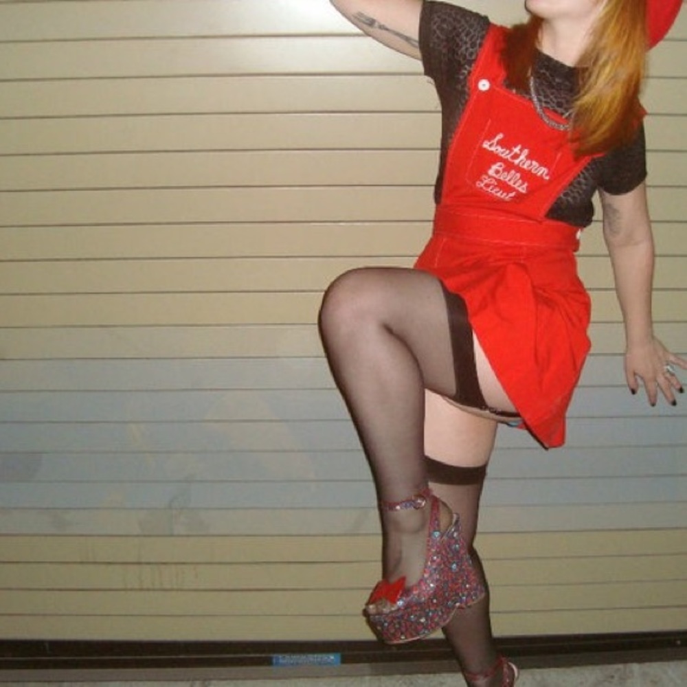 VINTAGE OVERALL DRESS SOUTHERN BELLES LIEUT.