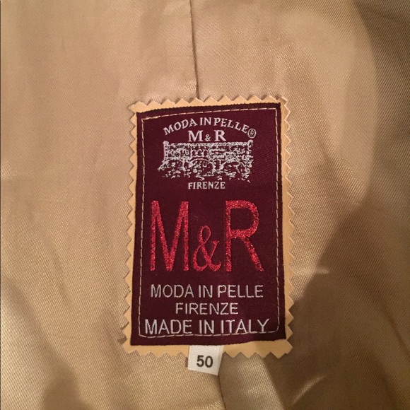 Moda in Pelle Men's Italian Leather Coat - Picture 3 of 4