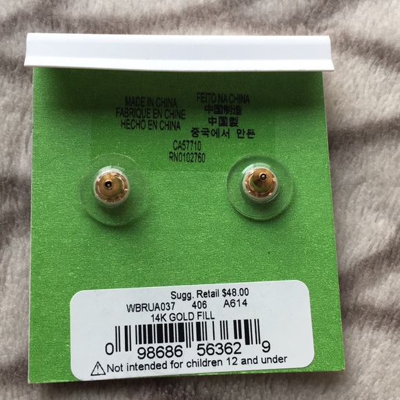 kate spade stud earrings - Picture 3 of 3