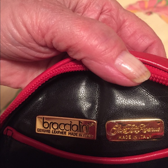 Red Leather Crossbody bag - Picture 5 of 5