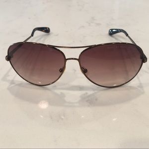 MARC by marc jacobs Aviator Sunglasses In Brown