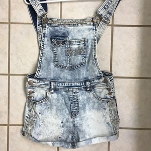 Acid Wash Overalls