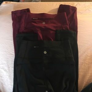 2 pairs of lululemon leggings