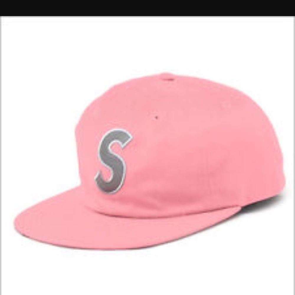 supreme s logo hat