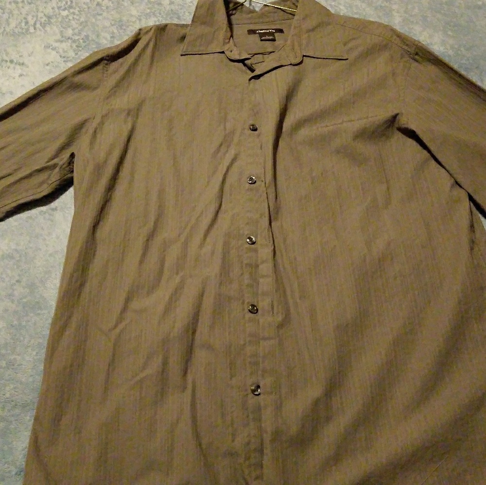 Claiborne Silver dress shirt like new