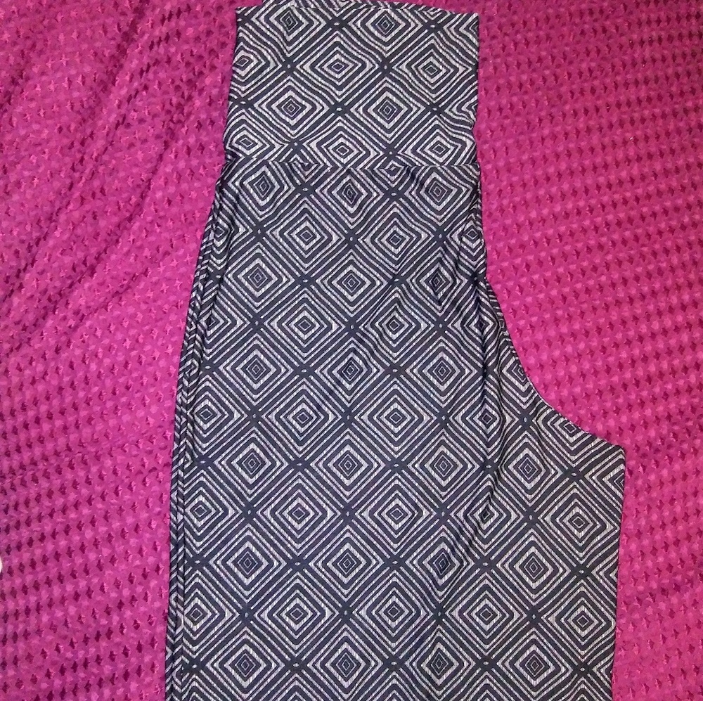Black and Grey palazzo pants