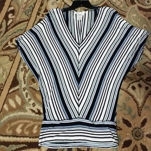 Max Studio Striped Top