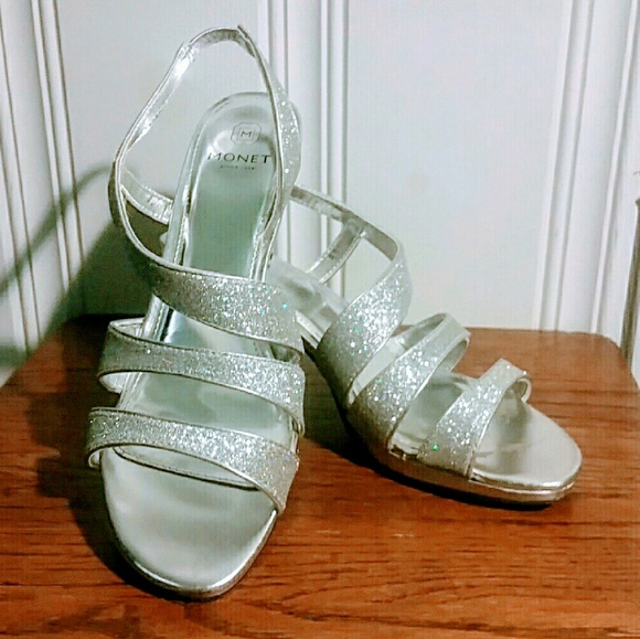 Silver Monet Heels - Picture 6 of 6