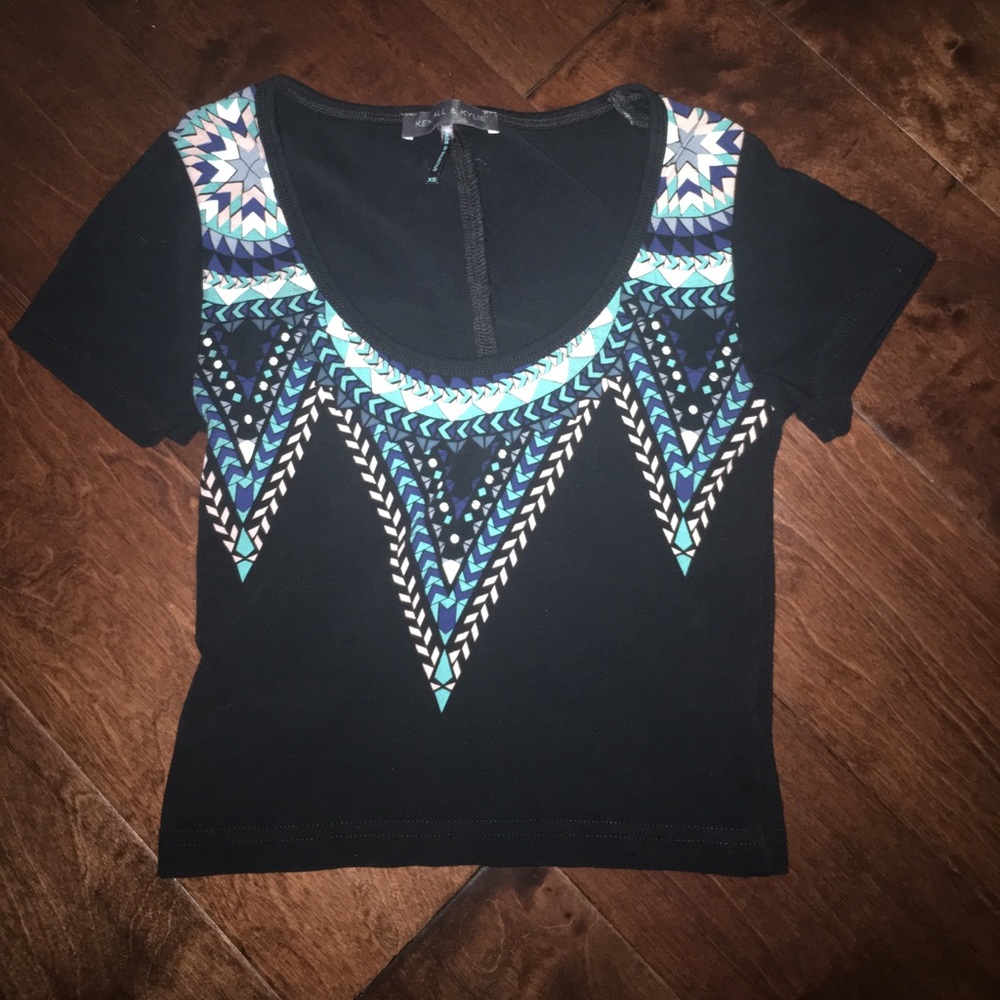 Kendall & Kylie crop top