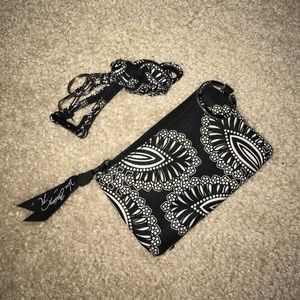 Vera Bradley Zip Id case & Lanyard