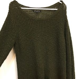 Olive Brandy Melville Oversized Sweater