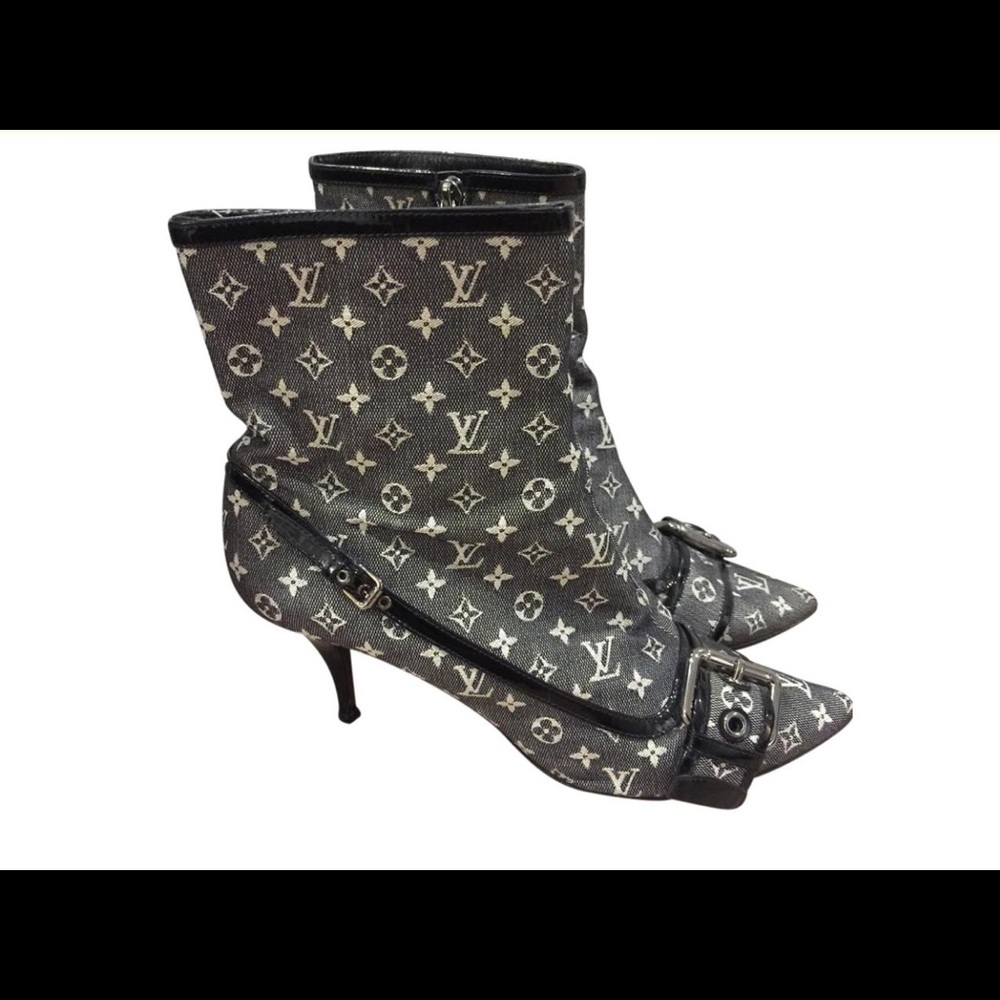 Louis Vuitton mini monogram boot