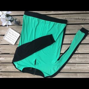 Black and teal dress shirt size m