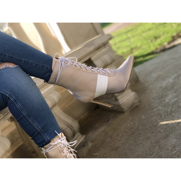 Lace up heeled booties hour sale - Picture 12 of 12