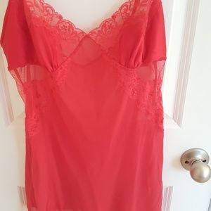 Victoria's secret red lingerie size small