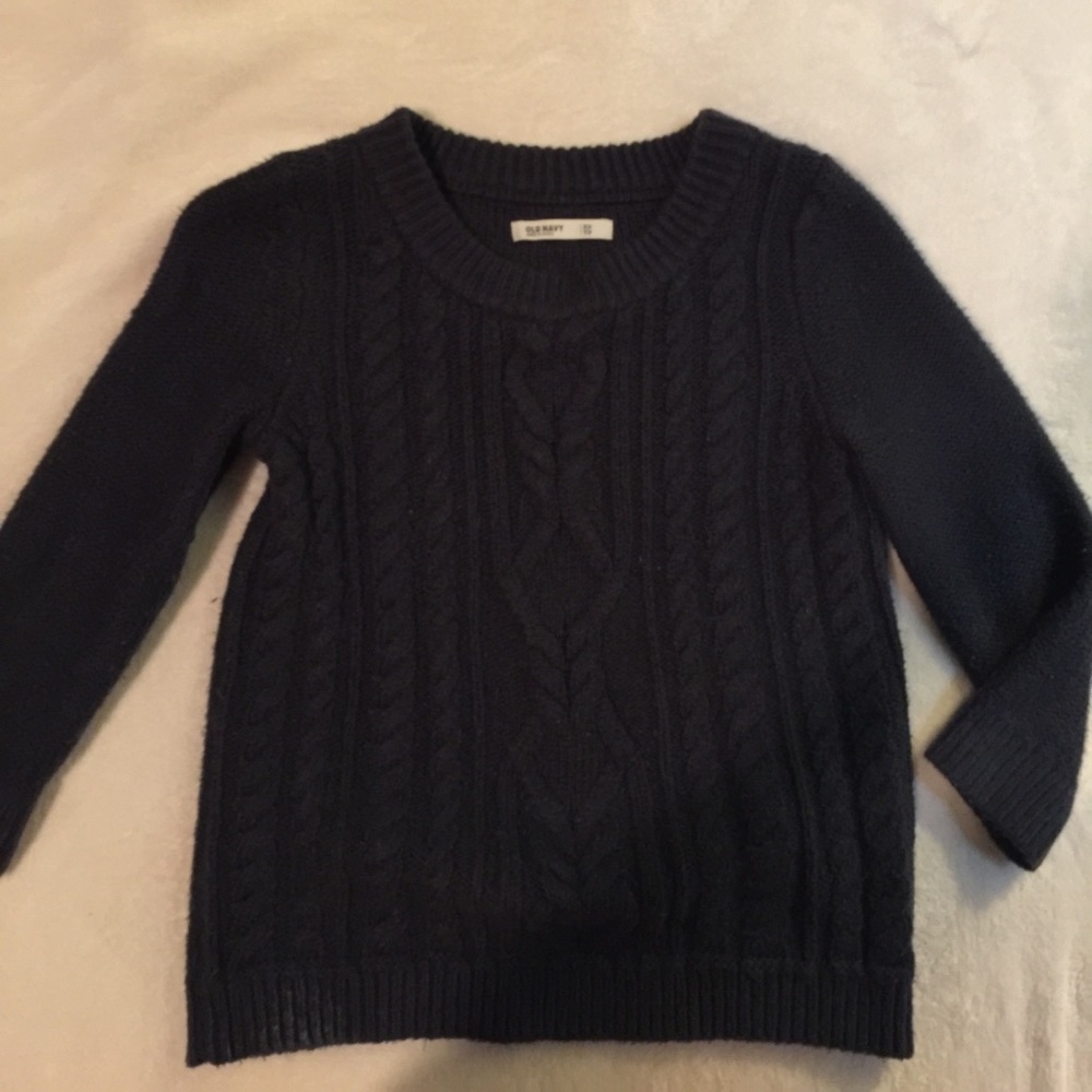 Navy blue sweater