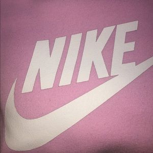 NIKE pink sweatshirt