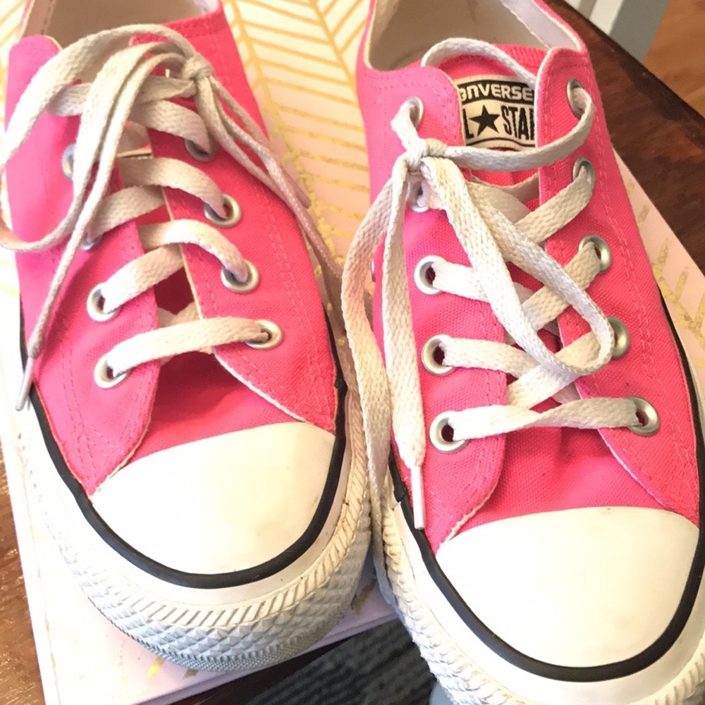 Hot Pink Converse
