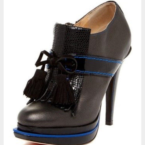 Cole Haan Shoes - Cole Haan Kiltie Leather Booties