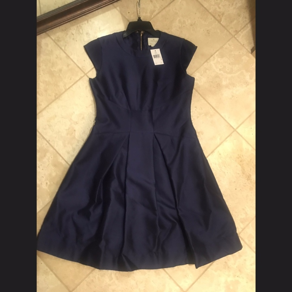 New w/Tags Never Worn Kate Spade Navy Blue Dress