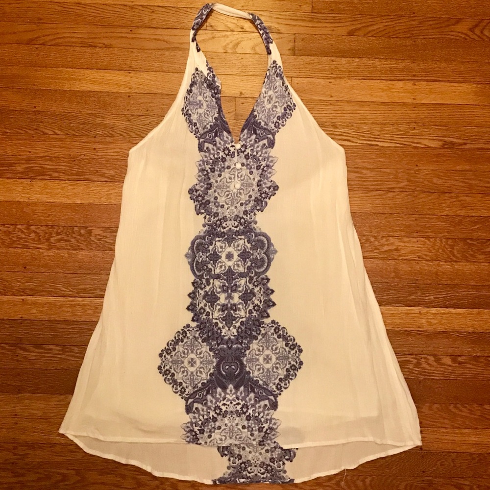 O'Neill halter mini dress