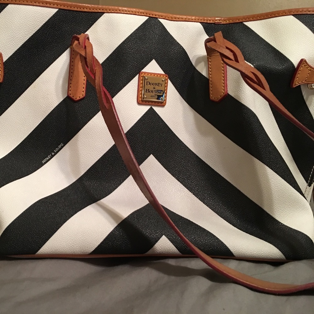 Dooney Bourke cherry red interior good condition