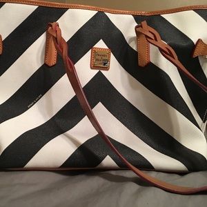 Dooney Bourke cherry red interior good condition