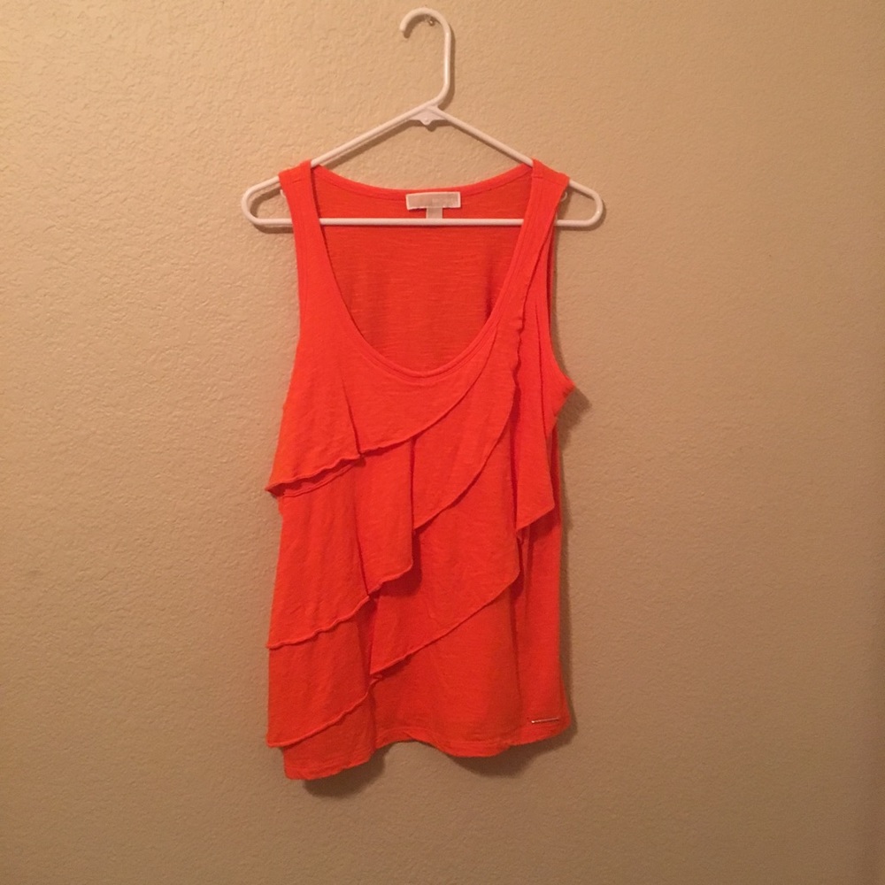Michael Kors orange tank top