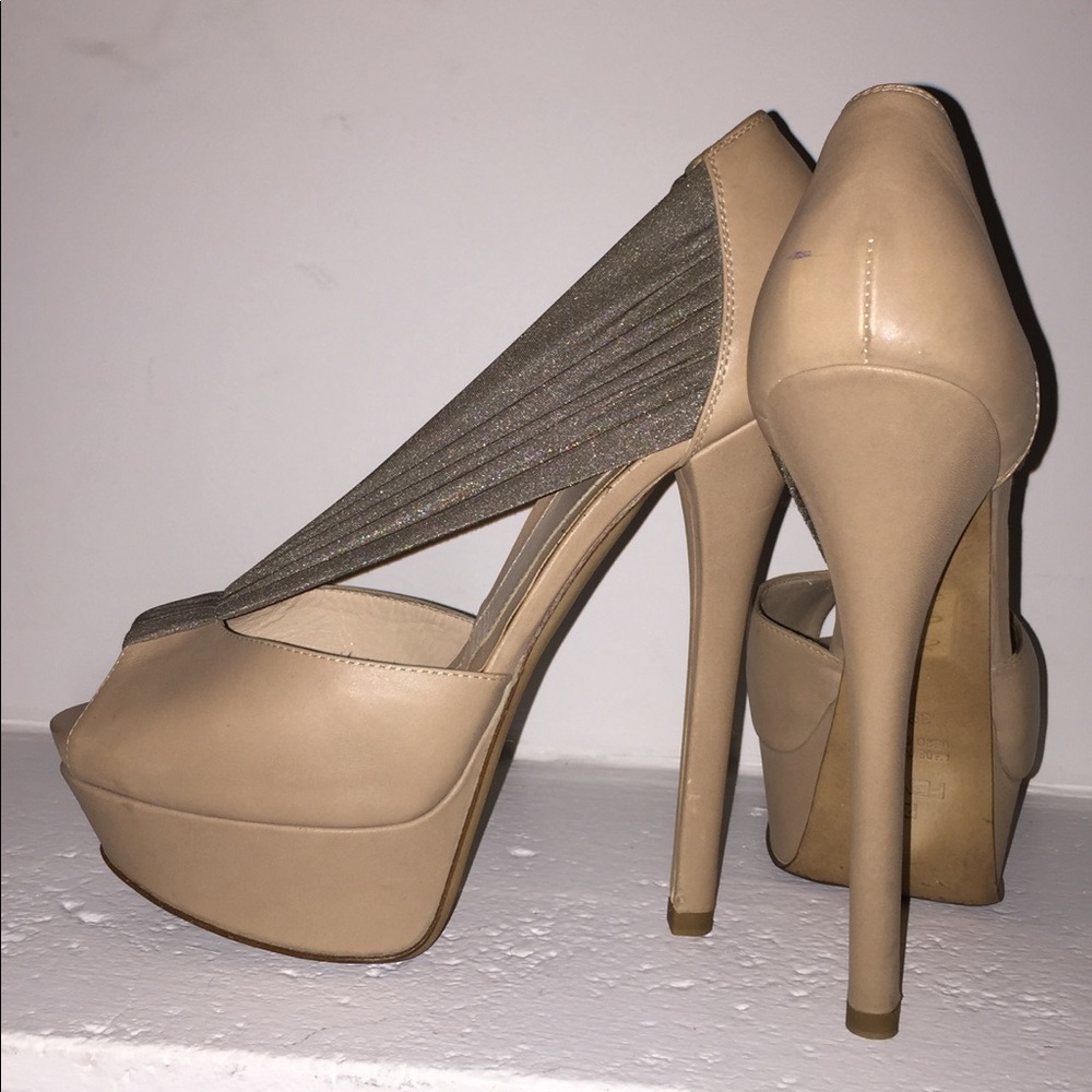 Fendi peep toe sandal