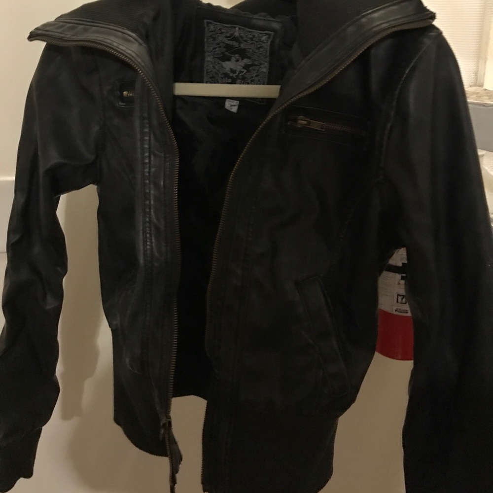 Leather jacket