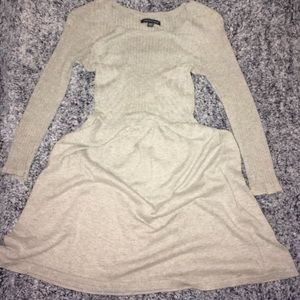 Cute sweater dress!