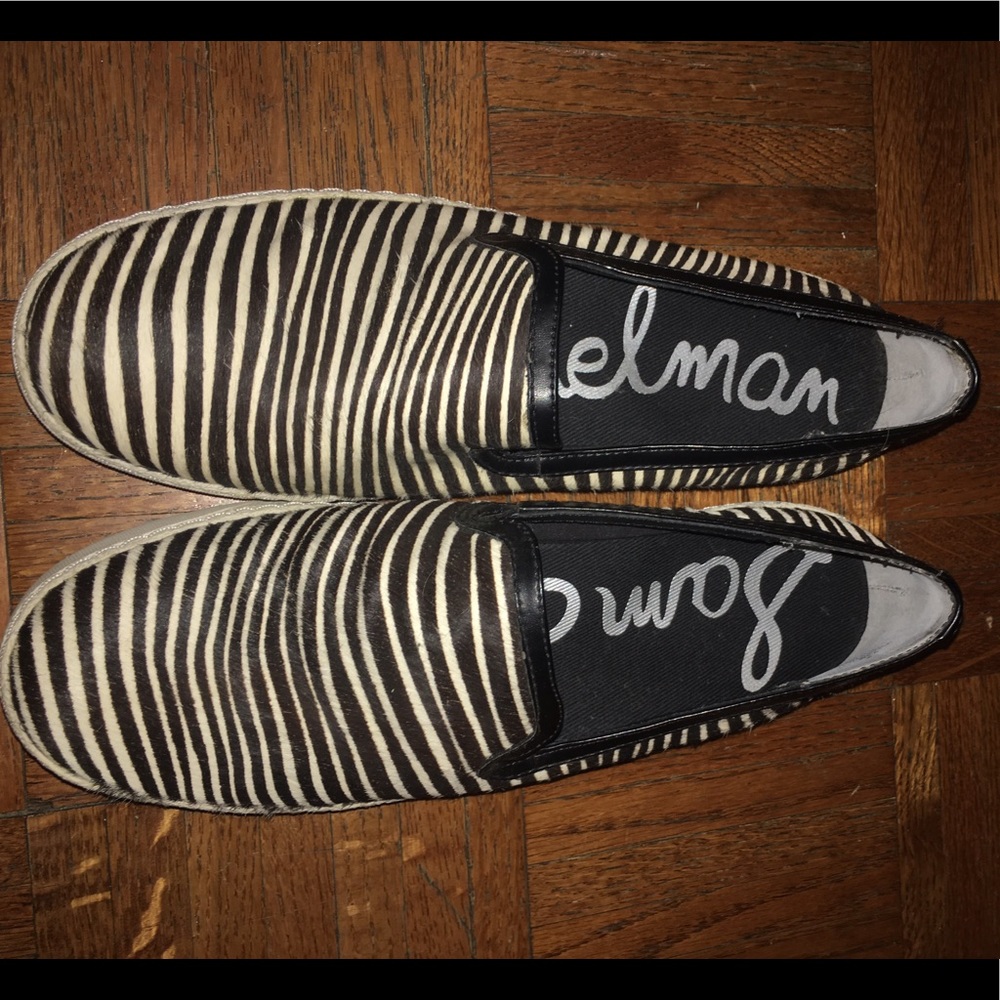 9.5 Sam Edelman Brown Slip On Sneaker