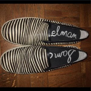 9.5 Sam Edelman Brown Slip On Sneaker