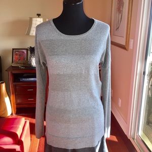 BR Silver/Grey Stripe Sweater Tunic