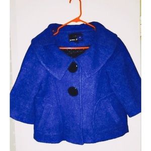 Royal blue jacket