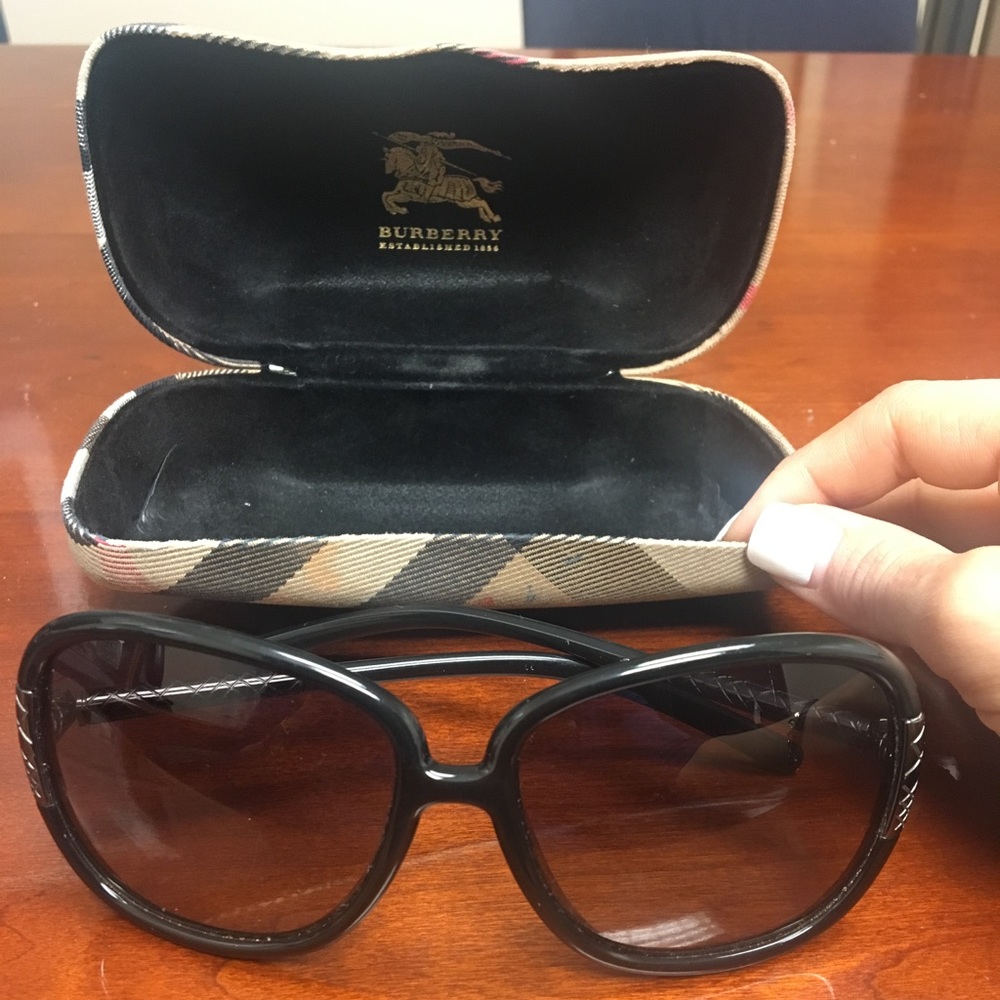 Authentic Burberry glasses.