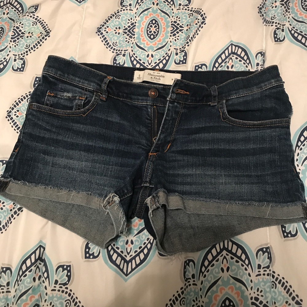 Abercrombie jean shorts