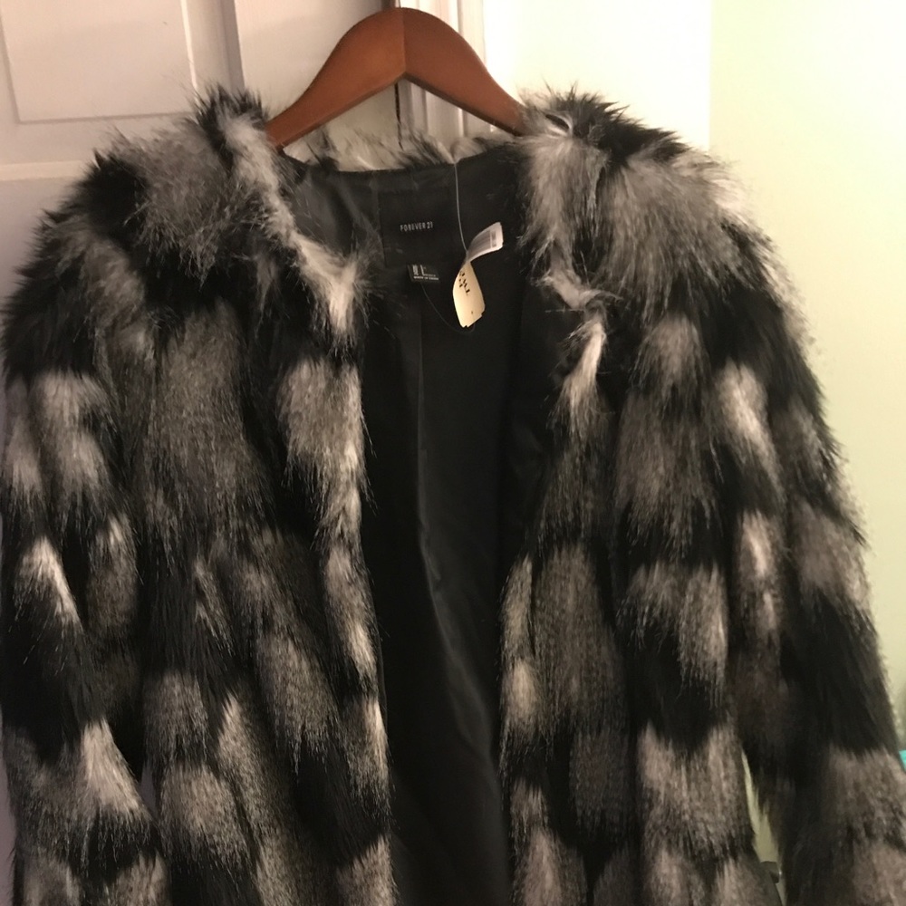 Faux Fur Coat